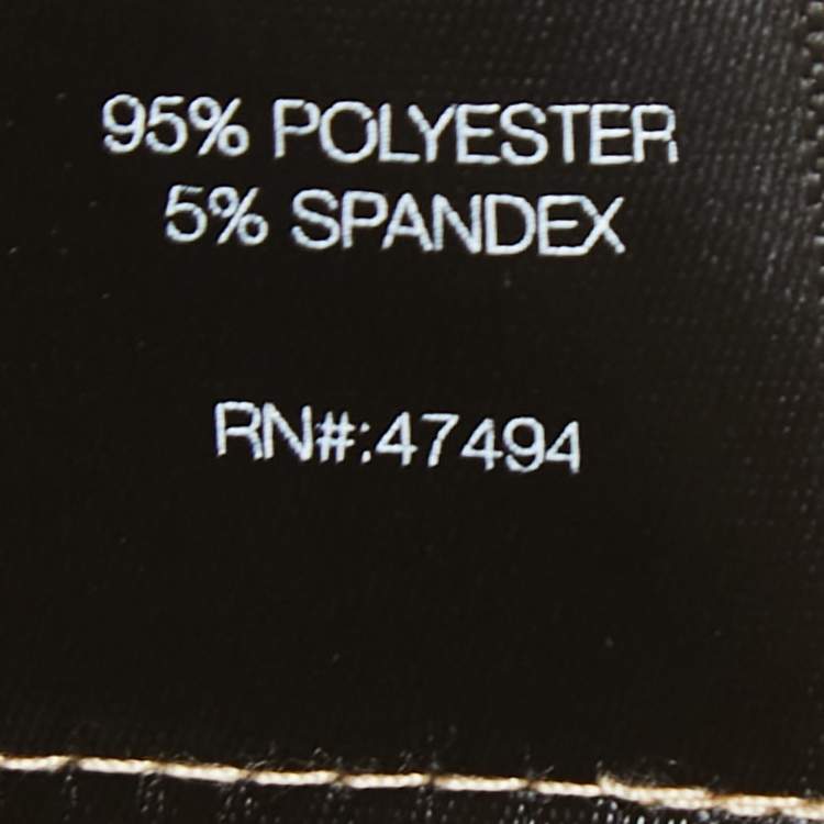 Pre Owned Norma Kamali Beige Stretch Knit Single Breasted Oversized Blazer XS