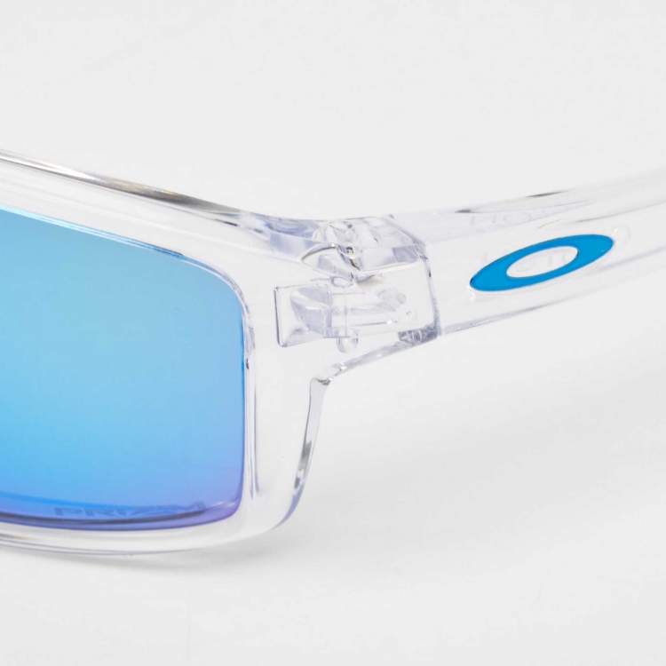Pre Owned Oakley Blue Prizm Gibston Square Sunglasses