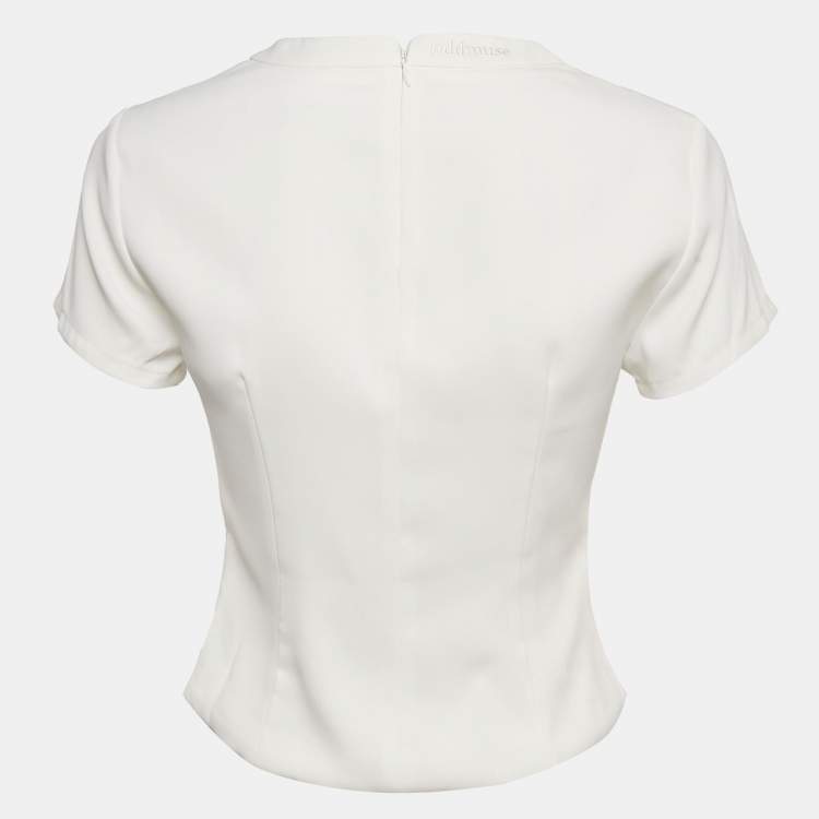 Pre Owned Oddmuse White Jersey The Ultimate Muse Tee S