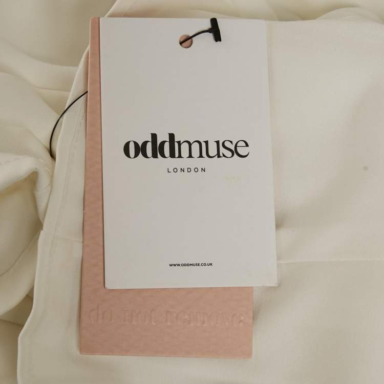 Pre Owned Oddmuse White Jersey The Ultimate Muse Tee S