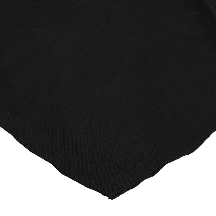 Pre Owned Off-White Black Jersey Logo Printed Bandana Mask L/XL