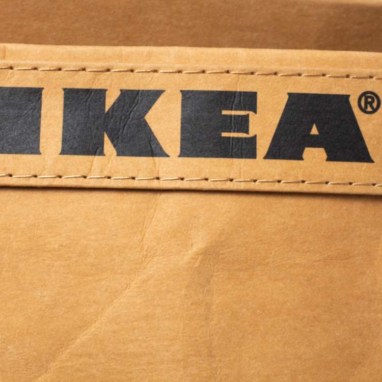 Pre Owned Off-White x Ikea Brown Markerad Sculpture Bag L