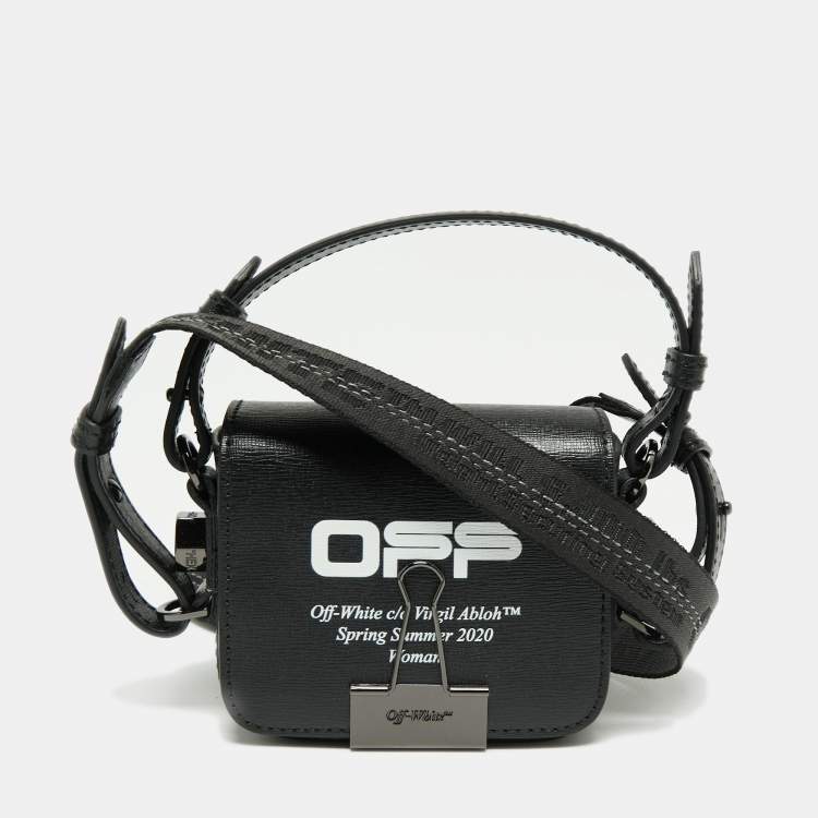 Off-White c/o Virgil Abloh Logo Strap Cross-body Bag in Black for Men