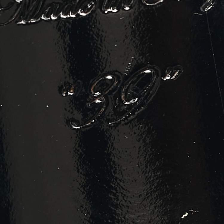 Pre Owned Off-White Black/Yellow Satin and Logo Canvas Commercial Bow Pumps Size 39