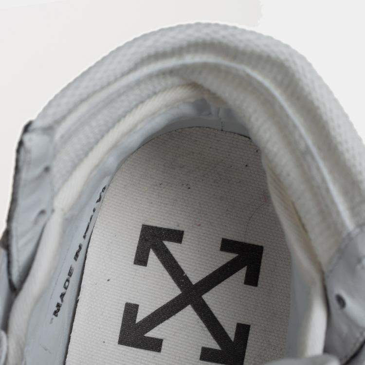 Pre Owned Off-White White Suede Off Court 3.0 High Top Sneakers Size 39