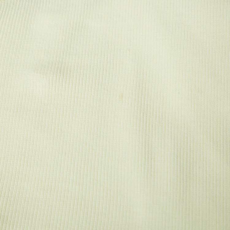 Pre Owned Off-White Green Logo Print Rib Knit Crop Tank Top S