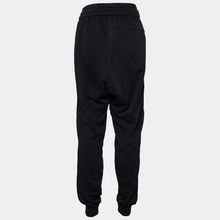 Off-White Black Galaxy Brushed Printed Cotton Sweatpants L Off-White | TLC