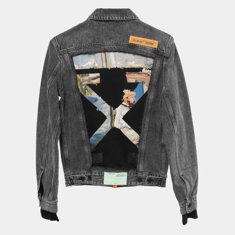 Men's Vintage Cross Patch Embroidery Denim jackets Hip Hop Rugged High  Street Jeans Jacket (as1, alpha, x_s, regular, regular, Black) at Amazon  Men's Clothing store