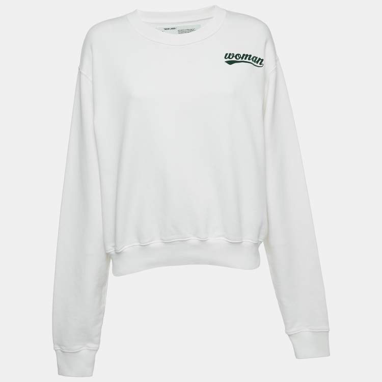 Sporty & Rich: Off-White Cotton Sweatshirt