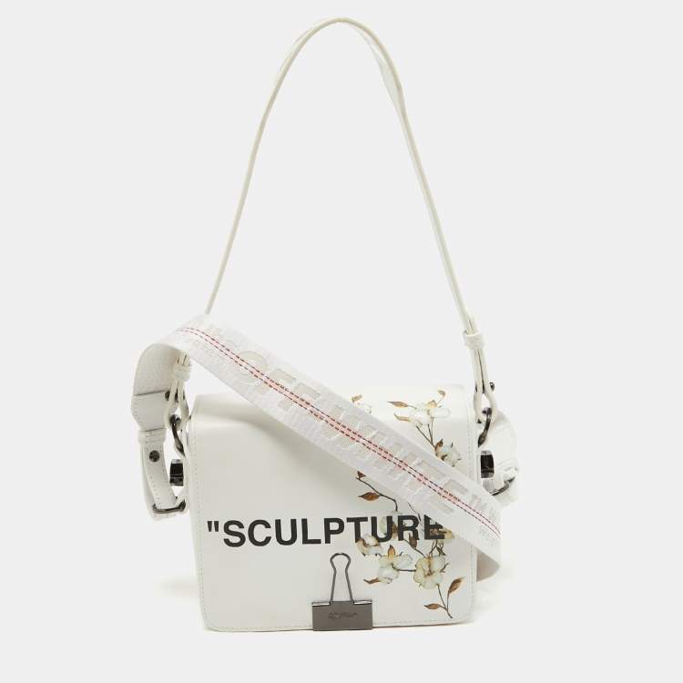 Sculpture bag off clearance white