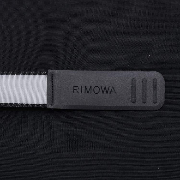 Pre Owned Off-White x Rimowa Transparent/Black PVC Virgil Abloh Suitcase 
