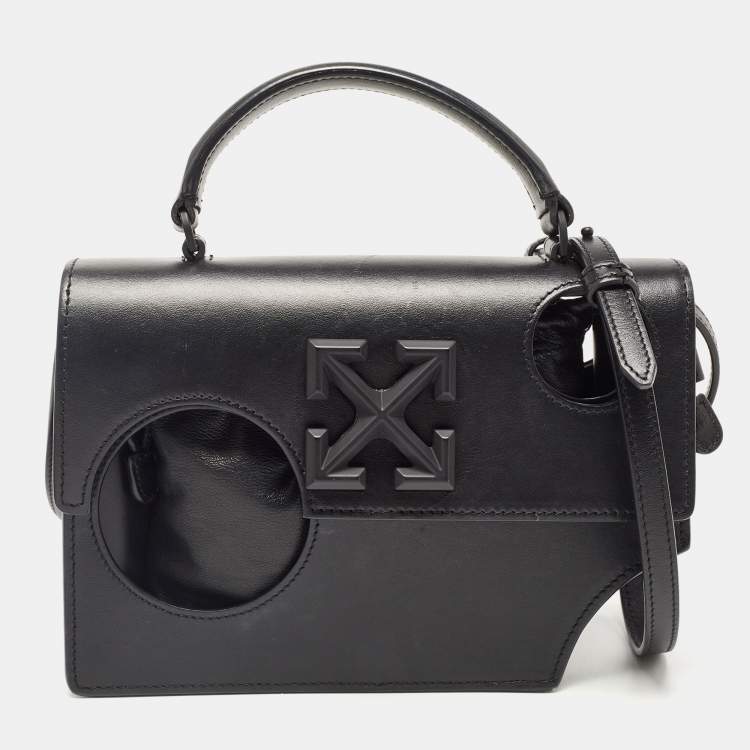 Shop Off-White's Jitney Purse in Black and White