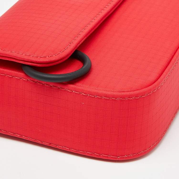 Pre Owned Off-White Red Nylon Camera Bag