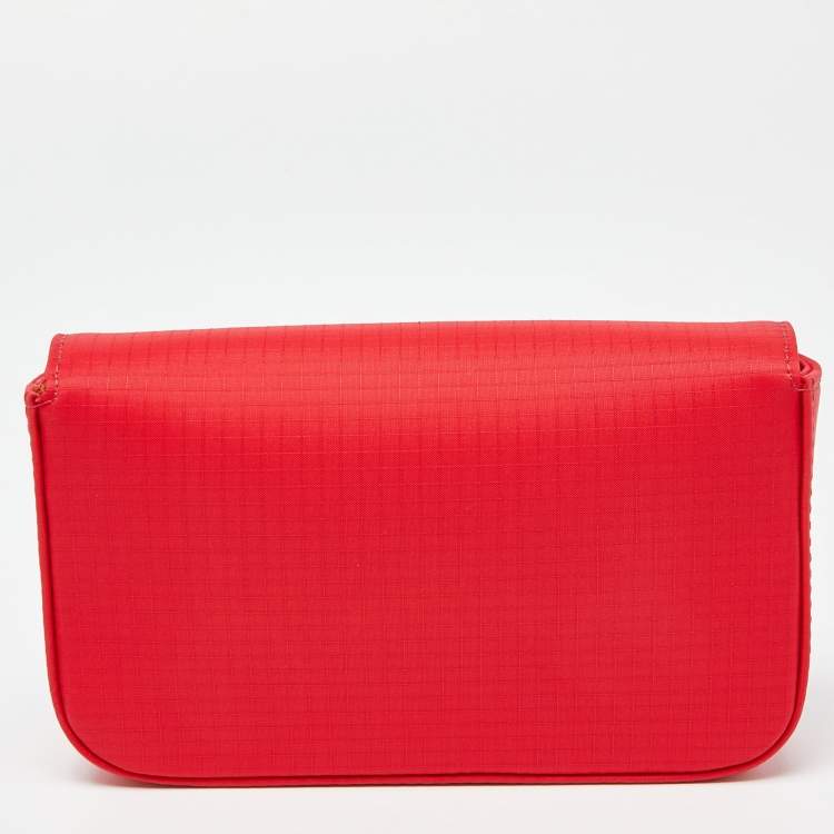 Pre Owned Off-White Red Nylon Camera Bag