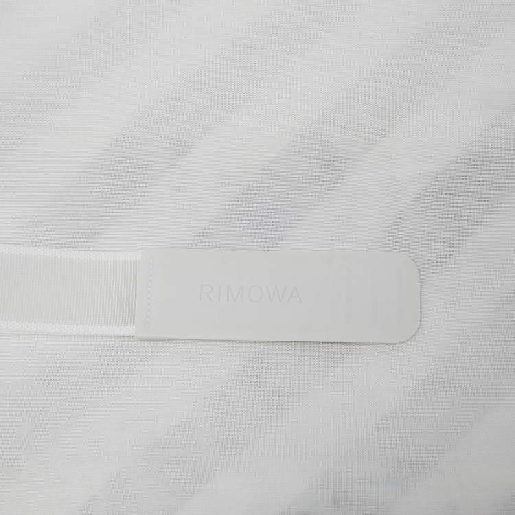 Pre Owned Off-White x Rimowa White/Transparent Plexiglass See Through Suitcase