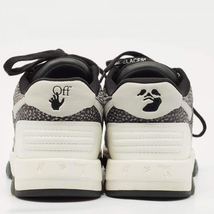 Pre Owned Off-White Multicolor Leather Out Of Office Sneakers Size 36