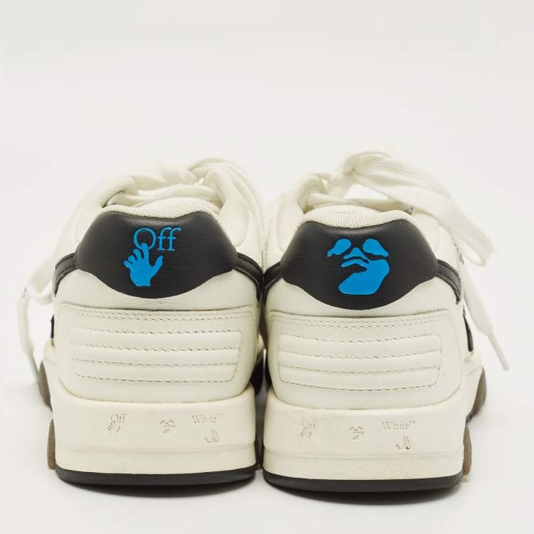 Pre Owned Off-White Out Of Office Size 36 White Leather Low Top Sneakers