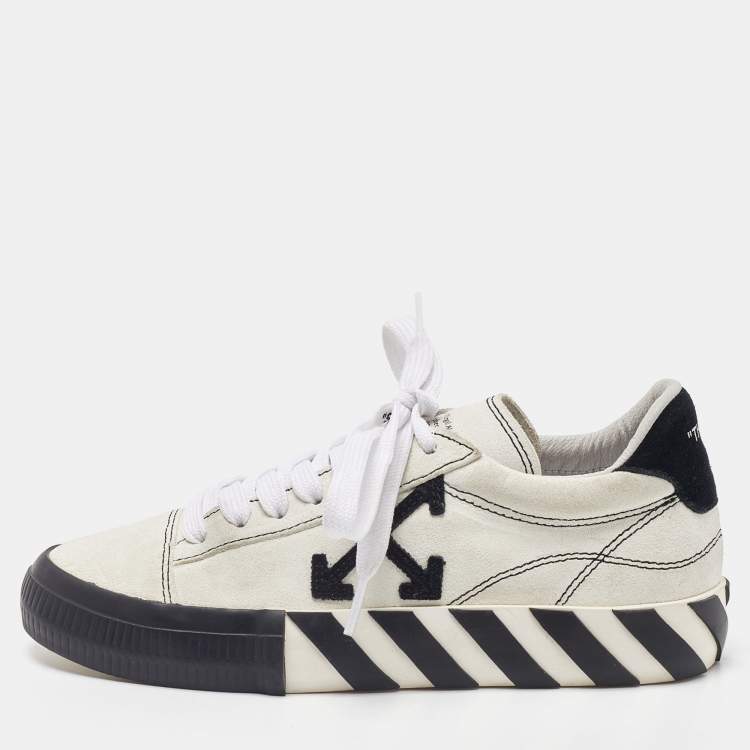 Off-White White Vulcanized Sneakers White Black