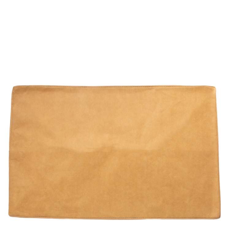 Pre Owned Off-White x Ikea Brown Markerad Sculpture Bag L