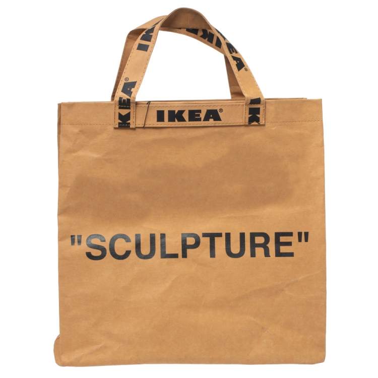 Off-White x Ikea Brown Markerad Sculpture Bag M Off-White | TLC