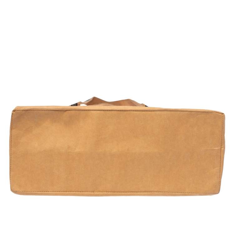 Pre Owned Off-White x Ikea Brown Markerad Sculpture Bag M
