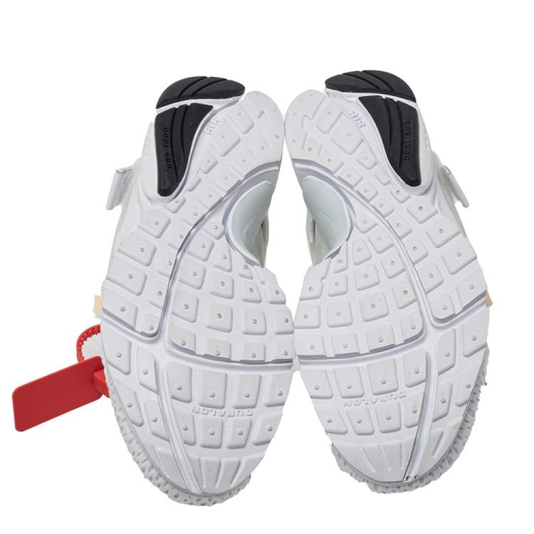 Pre Owned Off-White x Nike Fabric And Rubber Air Presto Lace Up Sneakers Size 38.5