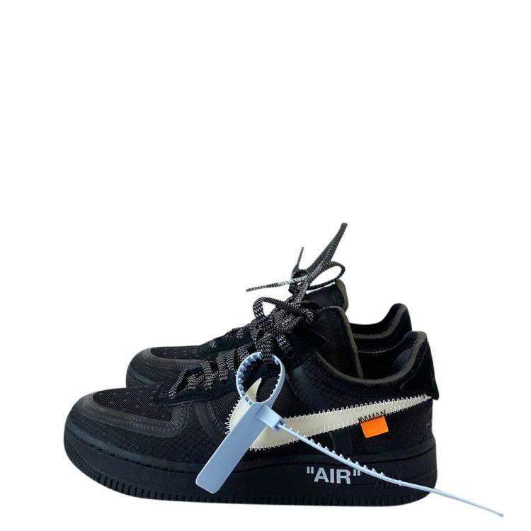 Pre Owned Nike X Off-White The 10th Air Force 1 Low Sneakers Size EU 37.5