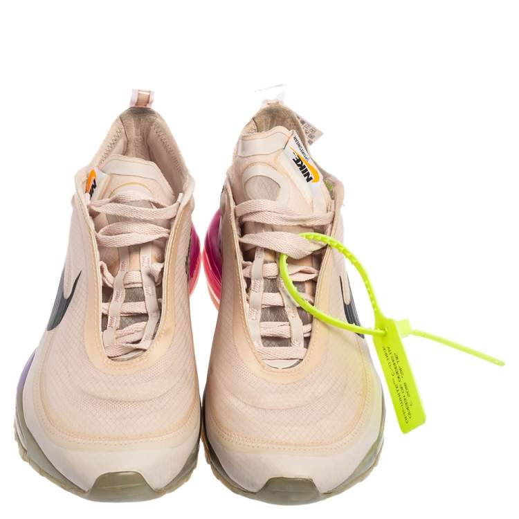 Pre Owned Off White x Nike Elemental Rose Mesh Air Max 97 OG Queen Sneakers Size 40