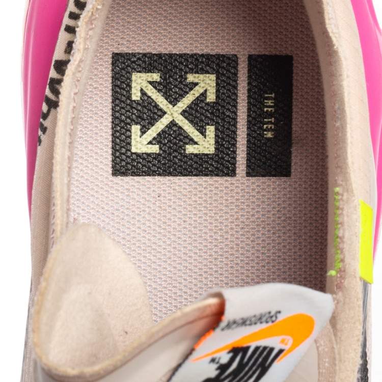 Pre Owned Off White x Nike Elemental Rose Mesh Air Max 97 OG Queen Sneakers Size 40