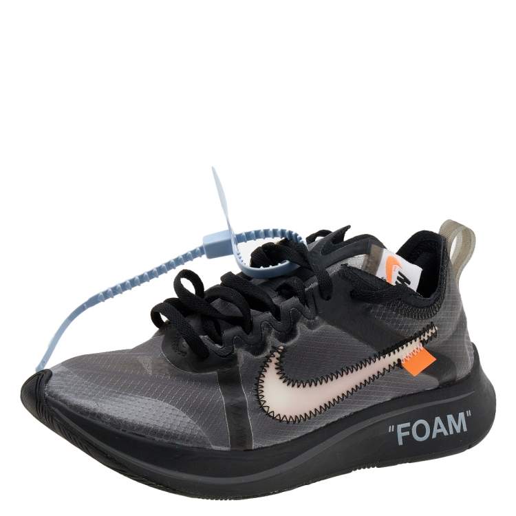 Off x Nike Mesh And Polyurethane Zoom Fly Low Top Sneakers Size 36 Off-White x Nike | TLC