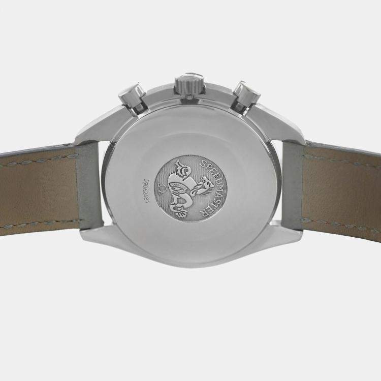 Pre Owned Omega Speedmaster Reduced 3815.72.55 Automatic Silver Stainless Steel Women's Wristwatch 37mm