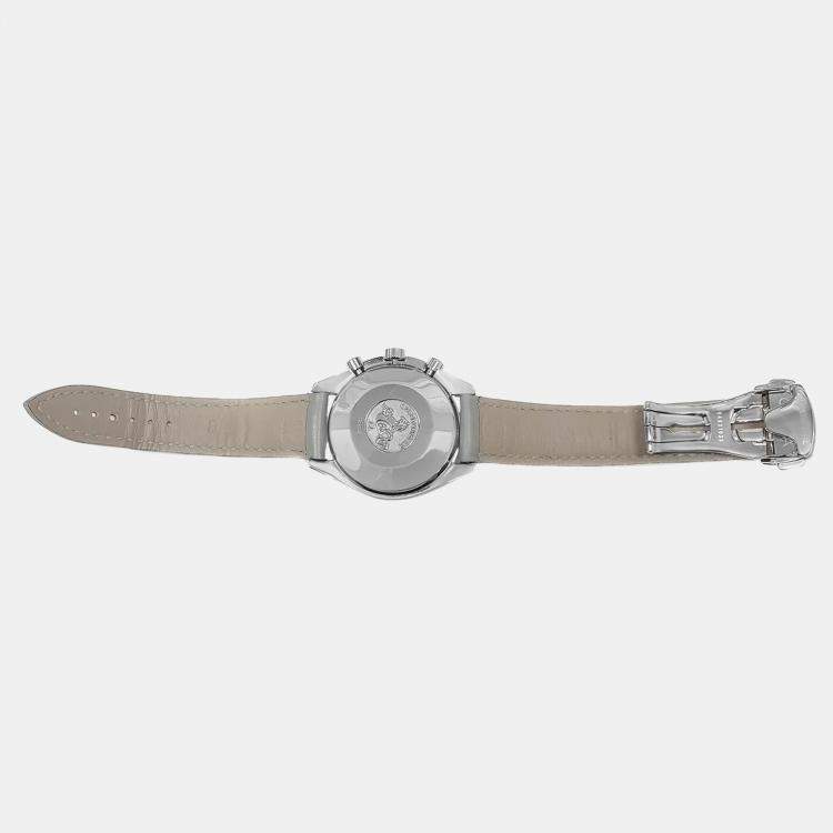 Pre Owned Omega Speedmaster Reduced 3815.72.55 Automatic Silver Stainless Steel Women's Wristwatch 37mm