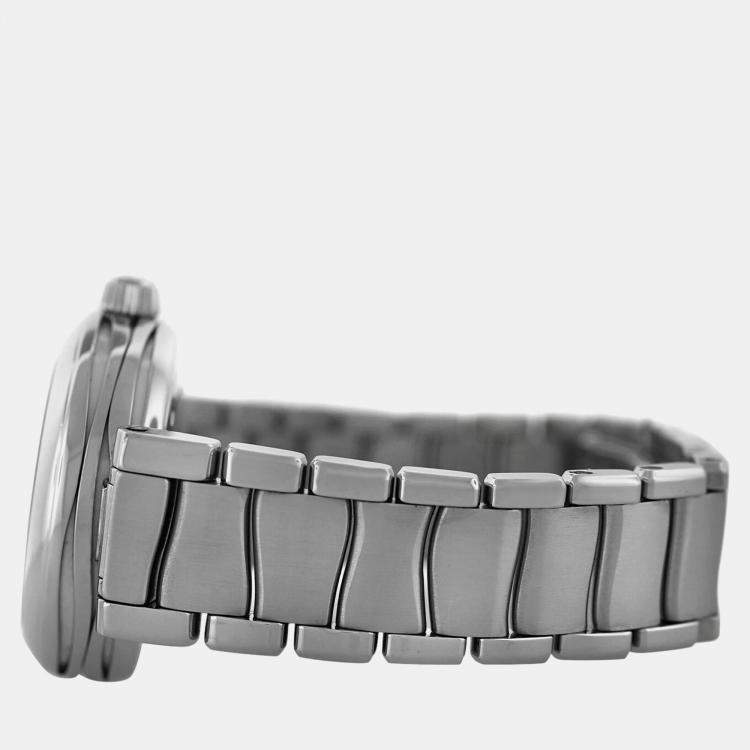 Pre Owned Omega Ladymatic 425.30.34.20.57.004 Automatic Grey Stainless Steel Women's Wristwatch 34mm