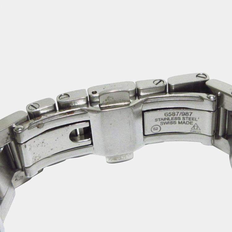Pre Owned Omega Seamaster Aqua Terra Quartz Women Watch 30 mm 