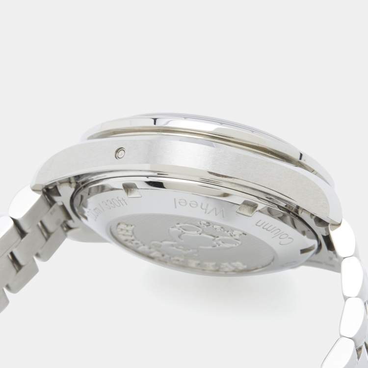 Pre Owned Omega Speedmaster Co-Axial Chronometre 324.30.38.50.03.002 Blue Dial Stainless Steel Unisex Wristwatch 38 mm