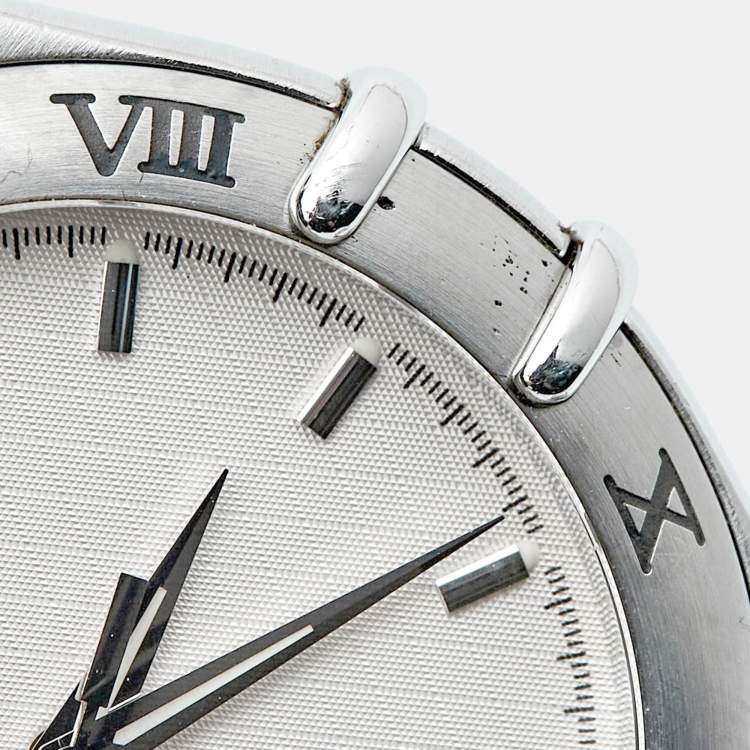 Pre Owned Omega Constellation 1512.30.00 Silver Dial Stainless Steel Women Wristwatch 33.50 mm