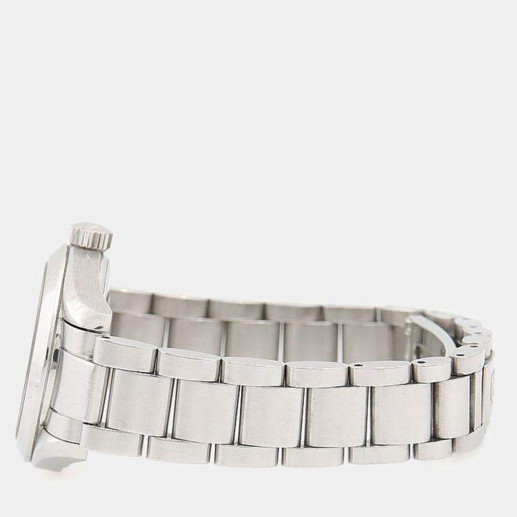 Pre Owned ساعة يد رجالية أوميغا سيماستر أكوا تيرا 2577.50 أوتوماتيكية فولاذ مقاوم للصدأ أسود 29 مم