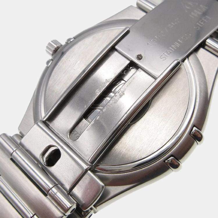 Pre Owned Omega Constellation Automatic Silver Stainless Steel Women's Wristwatch 33 mm