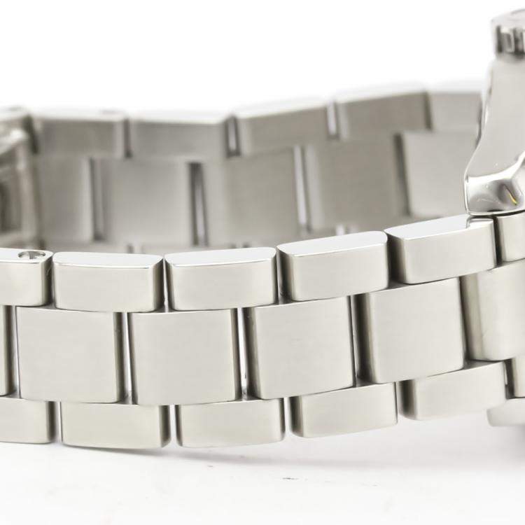 Pre Owned Omega Silver Stainless Steel Seamaster Aqua Terra 231.10.30.61.02.001 Women's Wristwatch 30 MM