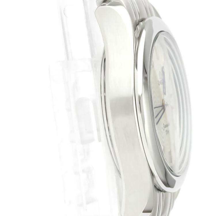 Pre Owned Omega Silver Stainless Steel Seamaster 2581.31 Women's Wristwatch 26MM