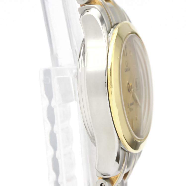 Pre Owned Omega  Stainless Steel Seamaster Quartz Women's Wristwatch 26 MM