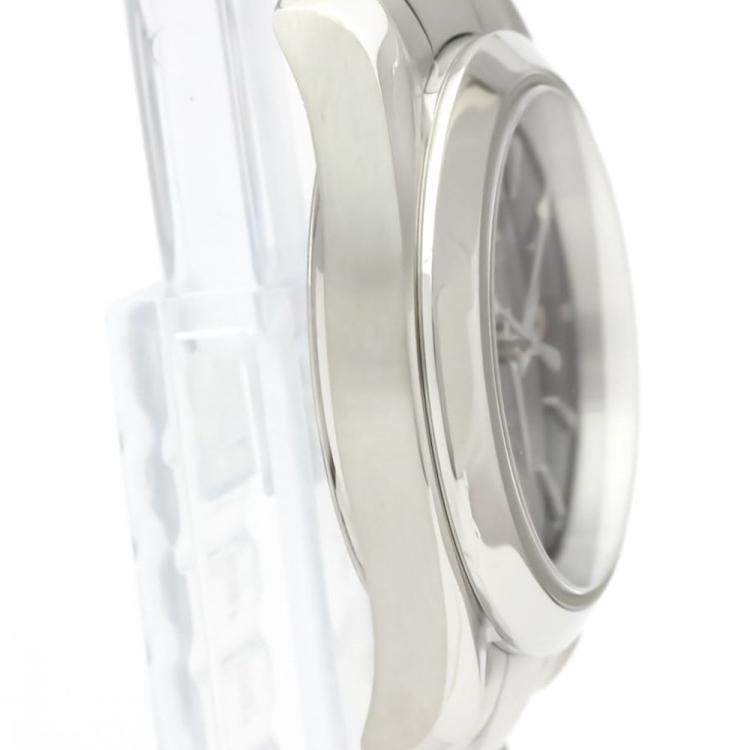 Pre Owned Omega Blue Stainless Steel Seamaster Aqua Terra 2577.80 Quartz Women's Wristwatch 29 mm