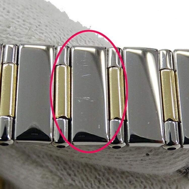 Pre Owned Omega MOP 18K Yellow Gold And Stainless Steel Constellation 1361.71 Women's Wristwatch 23 mm