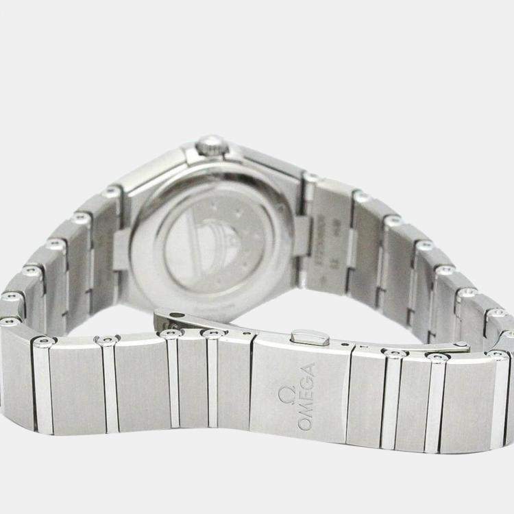 Pre Owned Omega MOP Stainless Steel Constellation 131.10.25.60.05.001 Women's Wristwatch 25 mm