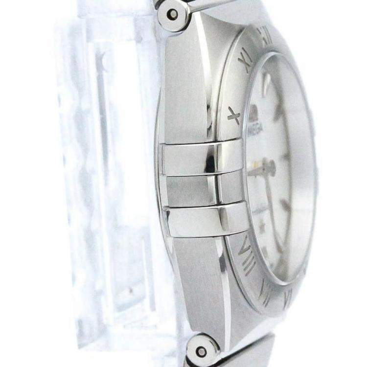 Pre Owned Omega MOP Stainless Steel Constellation 131.10.25.60.05.001 Women's Wristwatch 25 mm