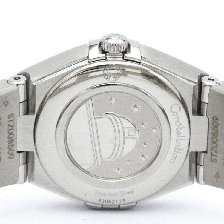 Pre Owned Omega MOP Stainless Steel Constellation 131.10.25.60.05.001 Women's Wristwatch 25 mm