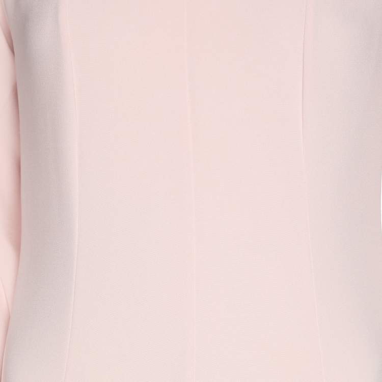 مملوكة مسبقًا Oscar de la Renta Pink Jersey Long Dress M