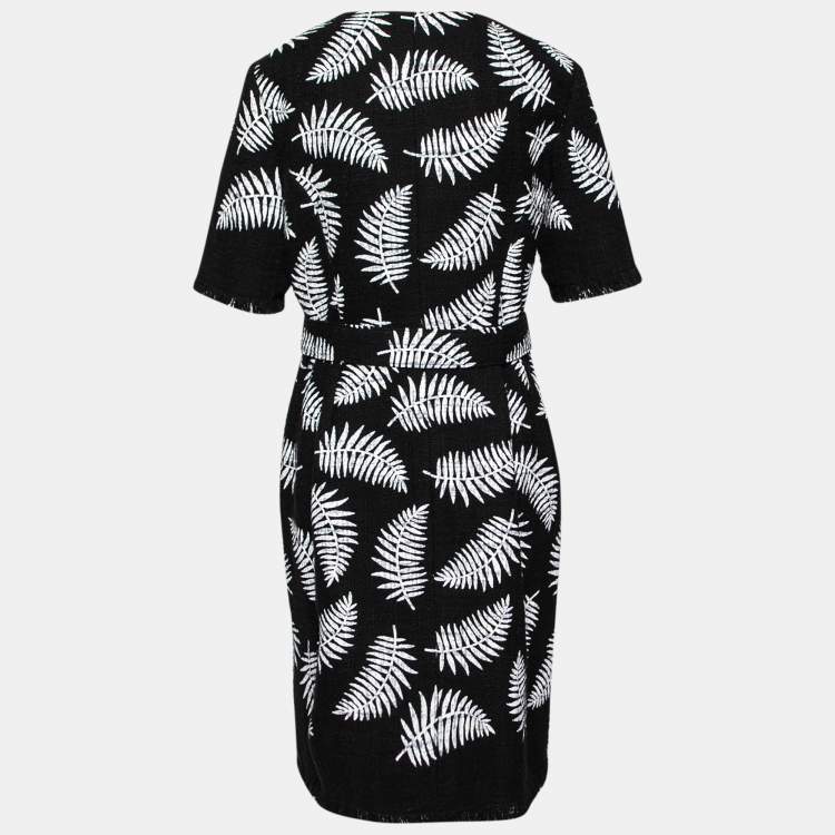 Whistles palm clearance print dress