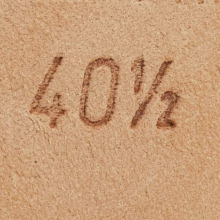 Pre Owned Oscar de la Renta Yellow Leather Scalloped Bow Detail Peep Toe Pumps Size 40.5