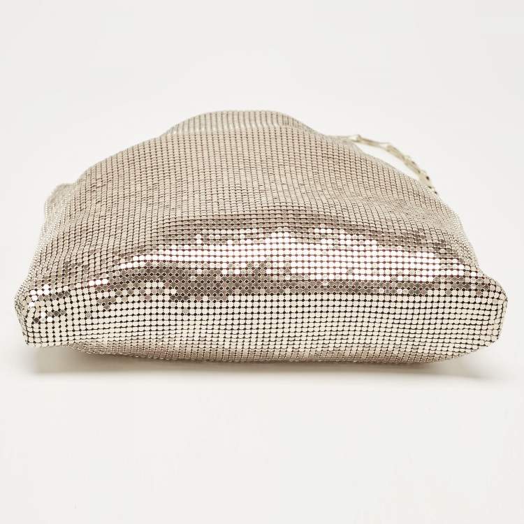 Pre Owned Paco Rabanne Gold Chainmail Clutch Bag